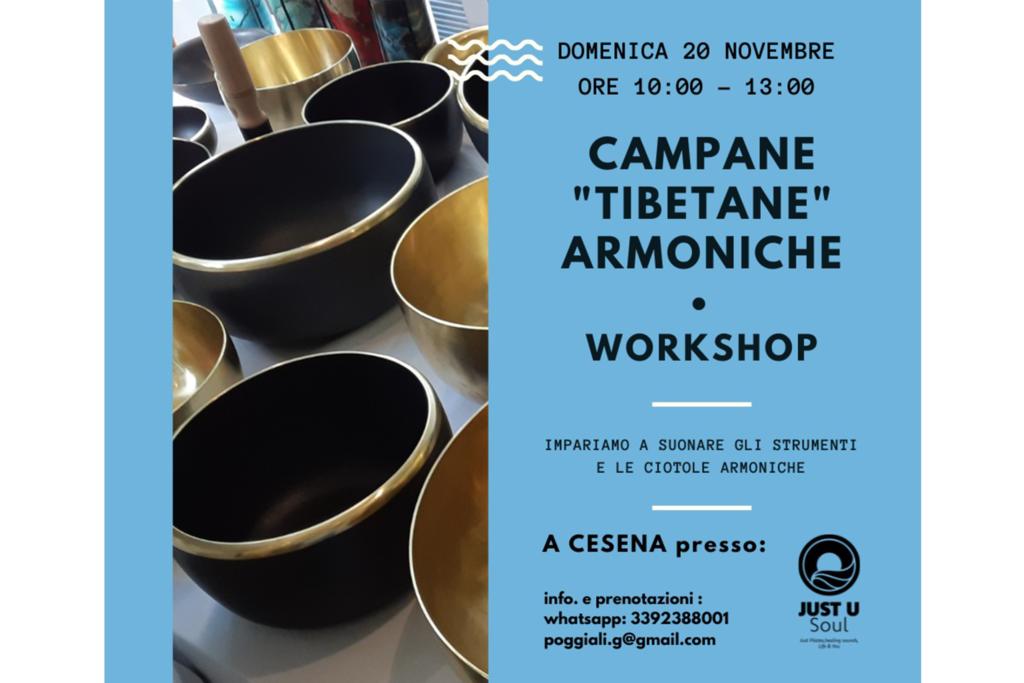 Work Shop Campane Tibetane Armoniche